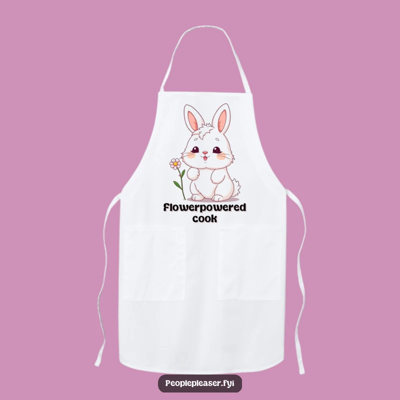 Funny Bunny Baker Apron: Hilarious Gift for Gardeners & Sweet Treat Makers