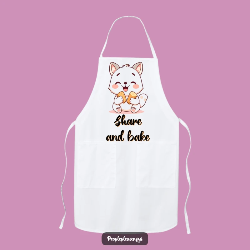 Funny Happy Animal Sharing Treat Apron - Cook with Joy and Gift Laughter!
