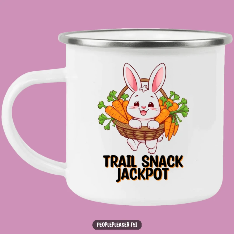 Funny Bunny Camp Harvest Mug - Outdoor Picnic Gift