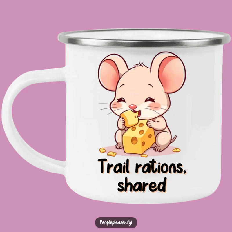 Funny Sweet Mouse Camping Mug - Sip & Laugh Around the Campfire!