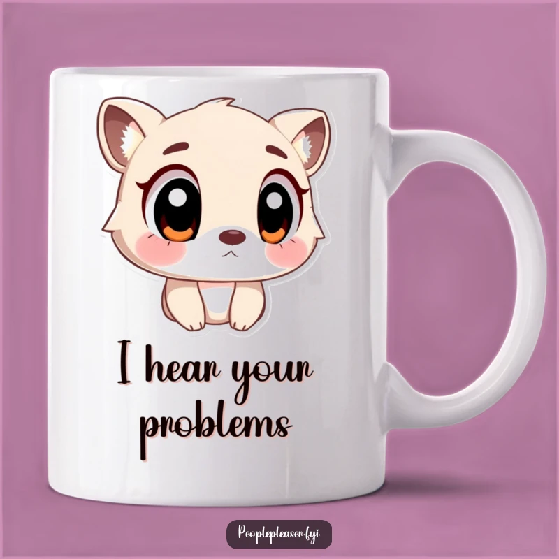 Funny Listening Animal Mug: The Ultimate Funny Gift for Empathetic Souls