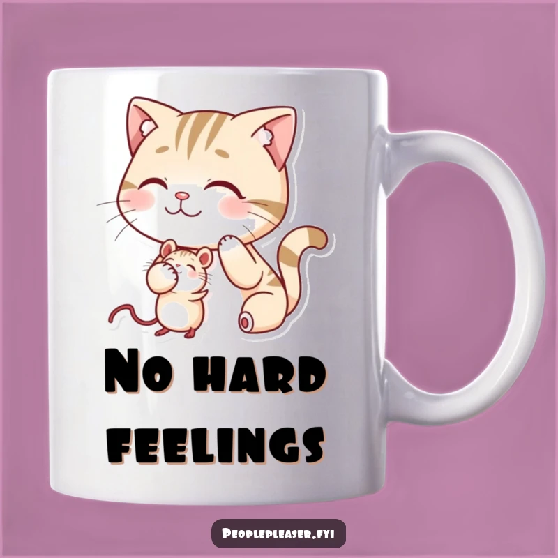 Funny Cat Mouse Friend Mug - A Hilarious Gift of Unexpected Pals