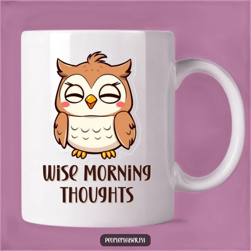 Funny Owl Nodding Mug: Get Wise Approval with This Hilarious Gift!