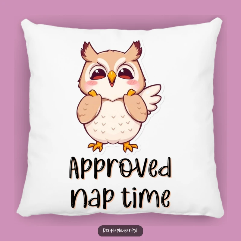 Funny Owl Clapping Wings Pillow - Soft Funny Gift for Joyful Hearts