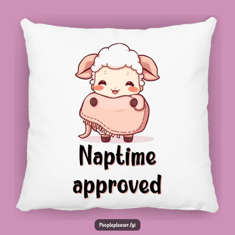 Funny Giggling Sheep Blanket Pillow: Snuggle Up with Pure Joy!