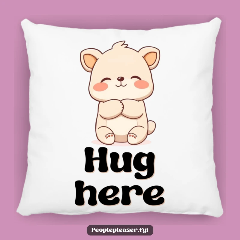Funny Hugging Animal Pillow: Gentle Character's Comfort, Soft Funny Gift Accent