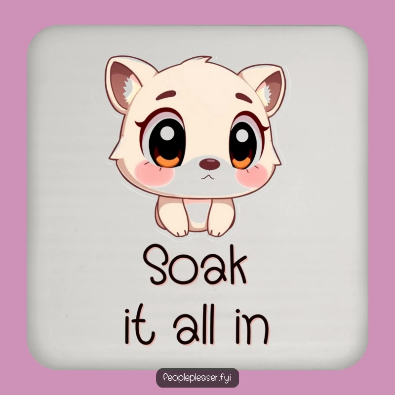 Funny Listening Animal Coaster: Protect Your Surfaces with This Funny Gift