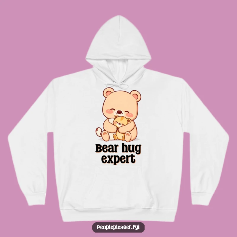 Funny Bear Hug Hoodie: Cozy Up with Comedic Comfort & Warmth!