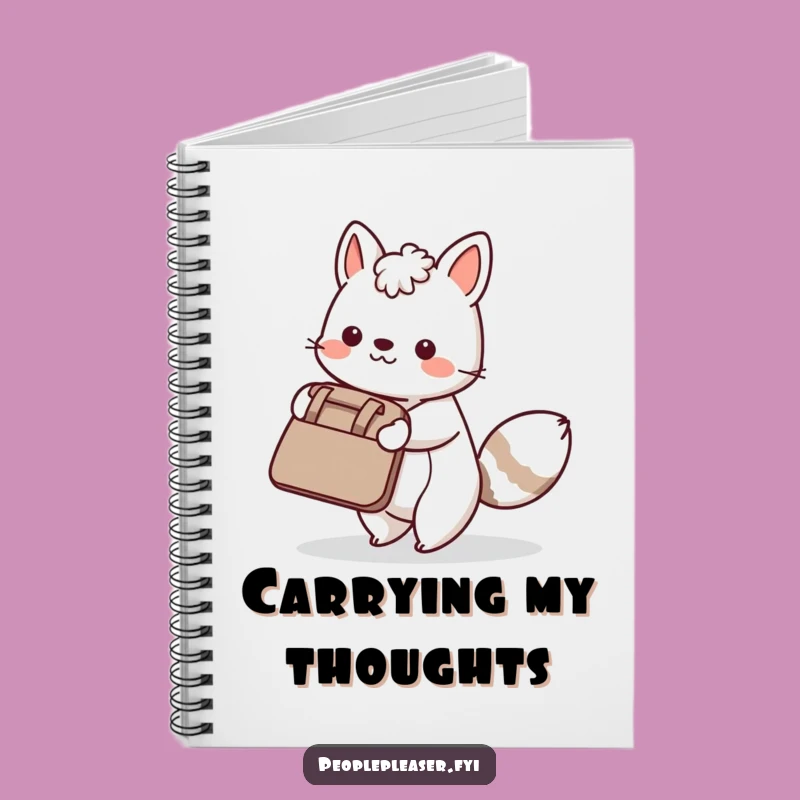 Funny Notebook - Animal Helper Journal, Perfect Funny Gift for Organizers!
