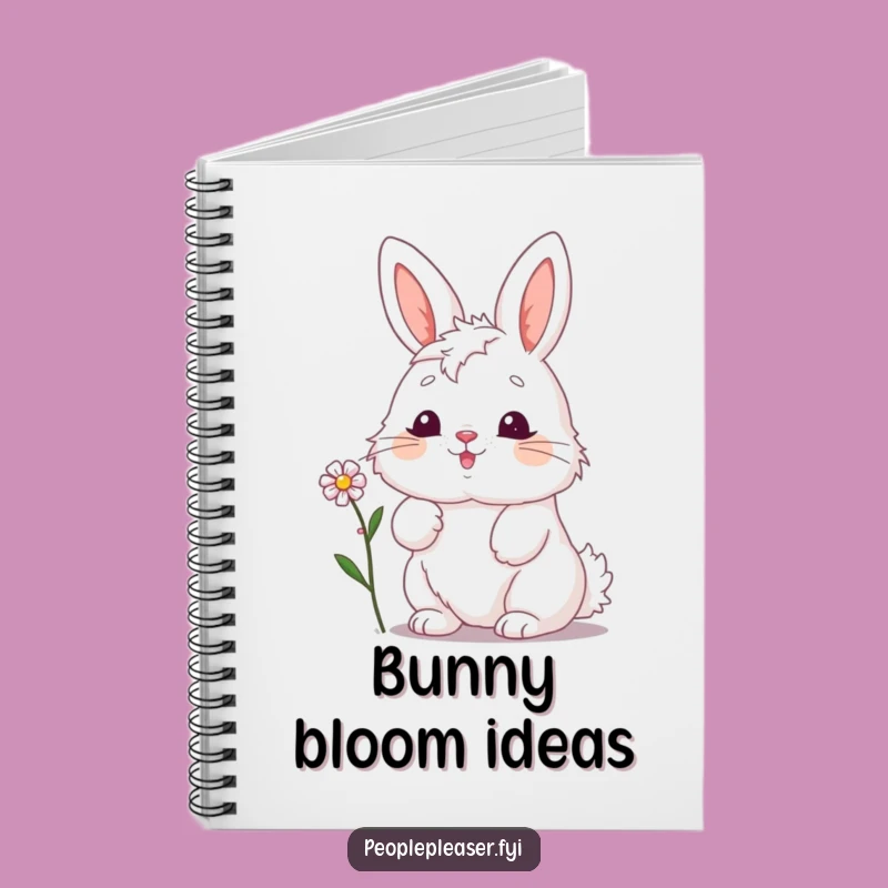 Funny Bunny Note-Taking Notebook: Organize Your Thoughts with Cheerful Charm