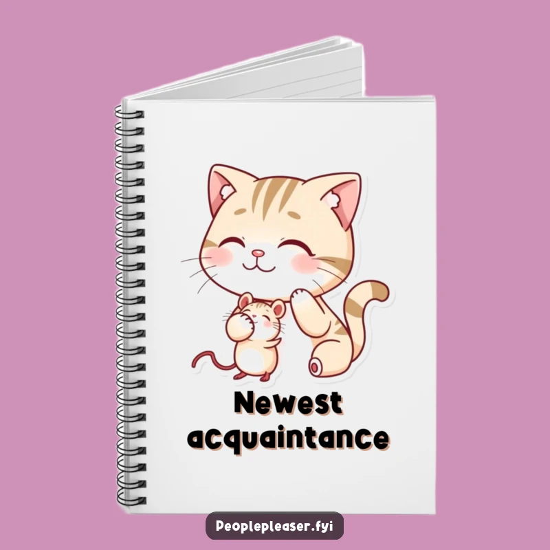 Funny Cat Mouse Journal - A Humorous Gift for Note-takers