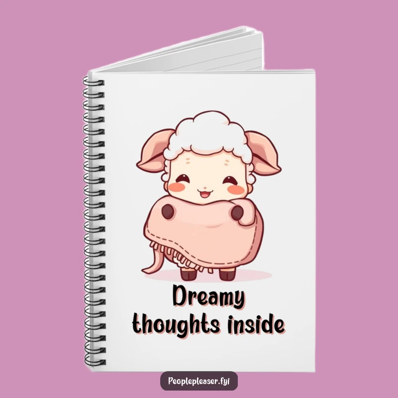 Funny Giggling Sheep Blanket Notebook: Jot Down Cozy Thoughts!