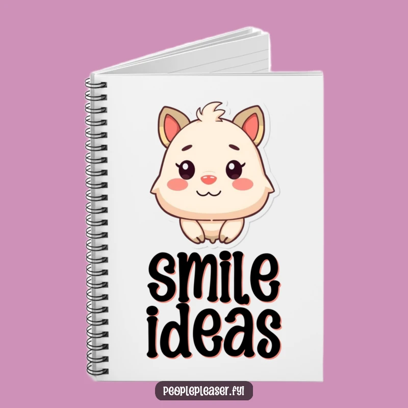 Funny Happy Animal Notebook: Satisfied Character's Joy, Diary Funny Gift