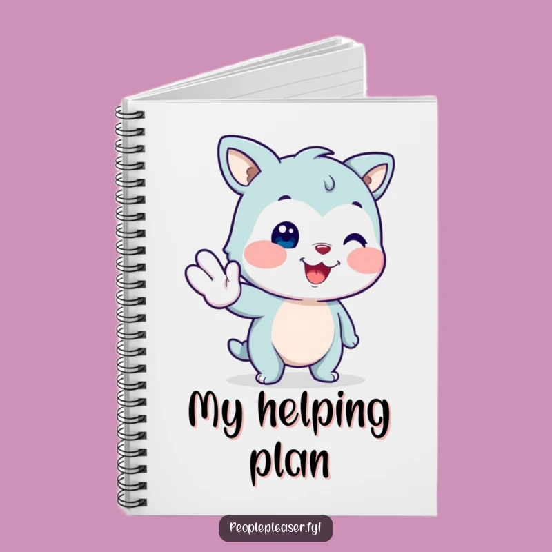 Funny Helping Animal Notebook: Jot Down Support, Perfect Journal!