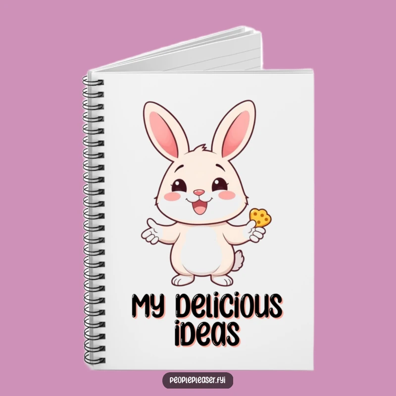 Funny Bunny Treats Notebook: Jot Down Sweet Ideas with Comedic Joy!