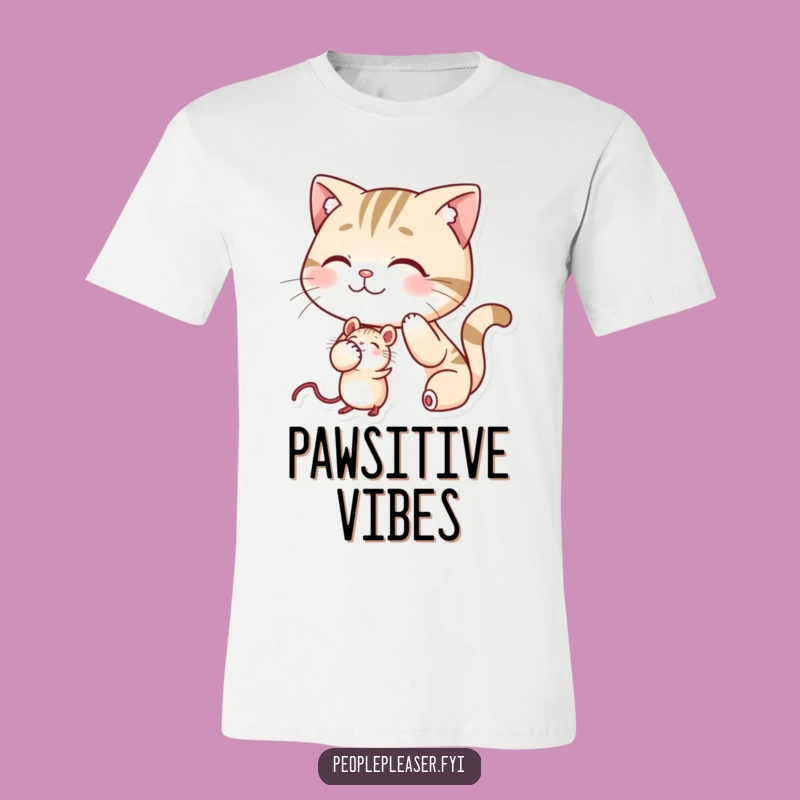 Funny Cat Mouse Pal T-Shirt - The Ultimate Humorous Gift