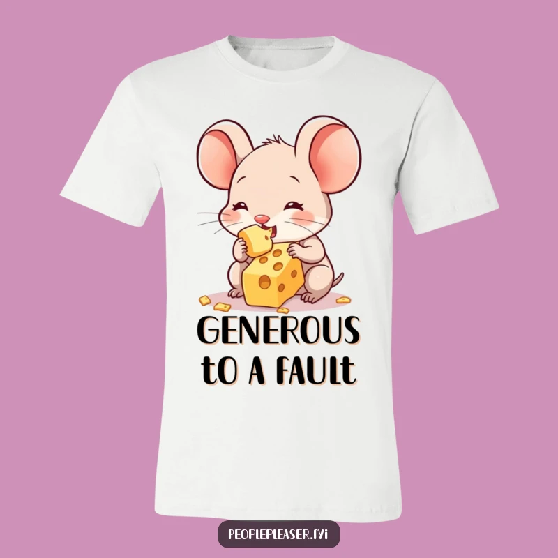 Funny Sweet Mouse T-Shirt - Adorable Design for a Hilarious Gift!