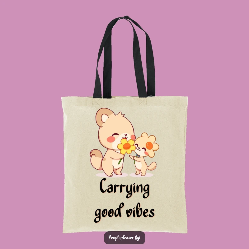Funny Gifting Animal Tote Bag - Carry Your Kindness Everywhere!