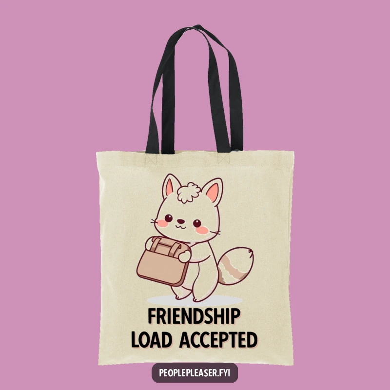 Funny Tote Bag - Animal Helper, Practical Funny Gift for Carriers!